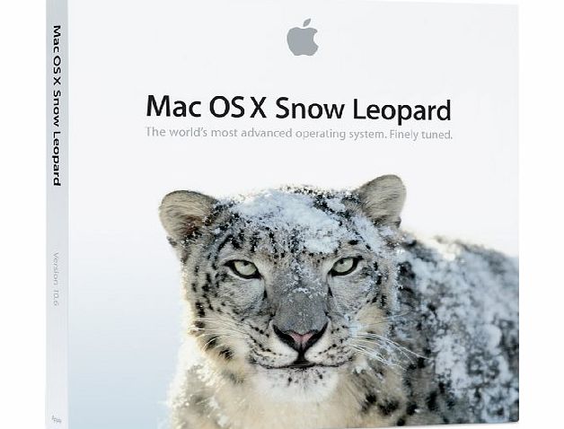 Apple Mac OS 10.6.3 Snow Leopard Upgrade [MC573D/A]